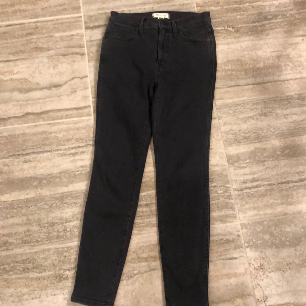 MADEWELL Women's 10" High-Rise Skinny Jeans in Starkey Wash MA977 Size 28